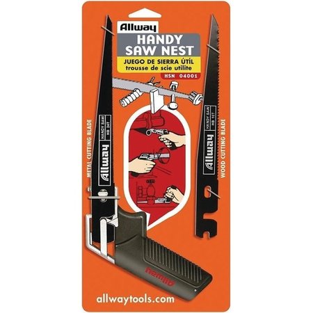 ALLWAY Handy Saw Nest, 712 in L Blade, 10 and 24 TPI HSN